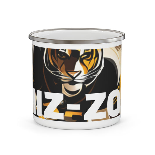 Enamel Mug MIZ-ZOU Missouri Football Celebration Coffee Cup