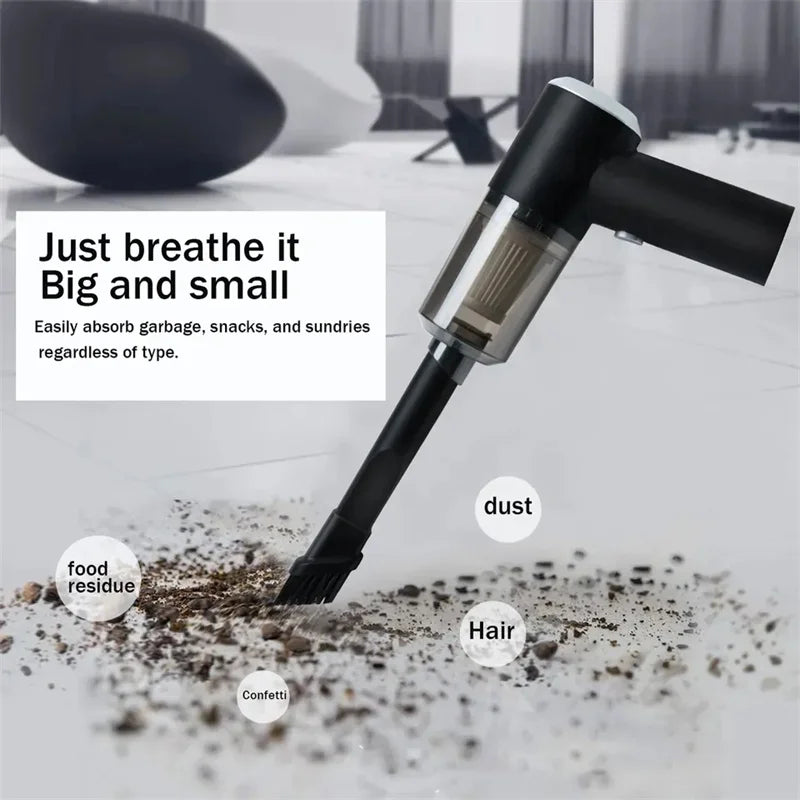 Wireless Rechargeable Mini Vacuum